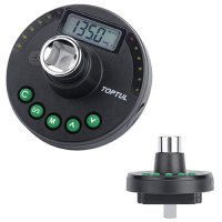 Цифровой динамометрический адаптер TOPTUL + шкала доворота 1/2« 17-340Нм DTA-340A4