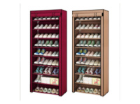 Полиця для взуття тканинна Shoe Cabinet 9 полиць 160X60X30