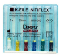 Ручной эндодонтический инструмент К-Файлы Нитифлекс (K-File Nitiflex) 25 мм, Мaillifer 25