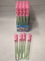 Мильні бульбашки Свинка Пеппа 28 см 24 шт