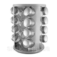 Набір для спецій UNIQUE UN-1303 з підставкою, Органайзер для зберігання спецій на кухні етажерка для спецій