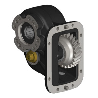 Коробка відбору потужності Scania GRS 900 - GRS 920 ISO HYVA 021211071