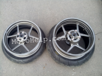 Колеса заднее и переднее , диски переднее и заднее Kawasaki ZX636_2005-2006_ZX6R