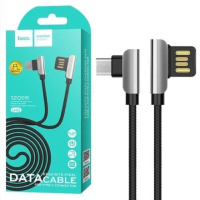 Кабель USB Hoco U42 Exquisite Steel Micro 2.4A 1.2m