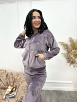 Махровий жіночий костюм-піжама «Palmira» оптом | Норма | Розпродаж моделі