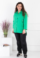 Жіноча зелена сорочка