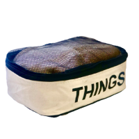 Сумка хлопковая ORGANIZE для вещей 30х20х10 см THINGS (светлая)