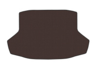 Резиновый коврик в багажник V1 (Коричневый) для Honda Civic Sedan 2021- гг