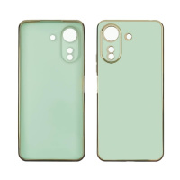 Чехол Glossy Color для Xiaomi Redmi 13C (6,74«) (168 х 78 х 8.09 mm) цвет  4 бирюзовый