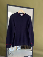 Трикотажна кофта Brunello Cucinelli темно-синього кольору sg302