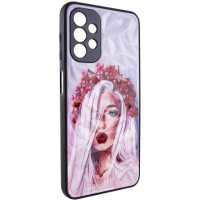 TPU+PC чохол Prisma Ladies для Samsung Galaxy A32 4G, Ukrainian Girl - купити в SmartEra.ua