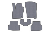 Резиновые Коврики Carsuit (HB, Серый) для Ауди A3 2020- гг