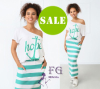 Літній костюм «Maritime» оптом | Розпродаж моделі