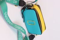 Marc Jacobs logo turquoise/yellow
