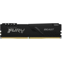 Модуль памяти для компьютера DDR4 16GB 2666 MHz FURY Beast Black Kingston Fury (ex.HyperX) (KF426C16BB/16)