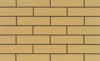 Клінкерна фасадна плитка Пісочна - рустикальна 6,5х24,5