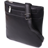 Чоловіча сумка через плече з натуральної шкіри 720881_1 (6045 nero) Чорний