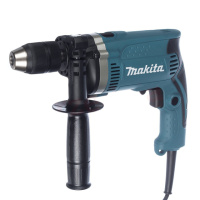 Професійна дриль електрична ударна (електродриль) MAKITA HP1631K : 710 Вт, 1.5-13мм сверло, 2 кг