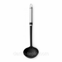 Ложка разливательная (половник) Matt Steel and Black Non Stick Brabantia 363603