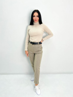 Теплі жіночі брюки «Decart» оптом | Норма | Розпродаж моделі Капучіно, 42