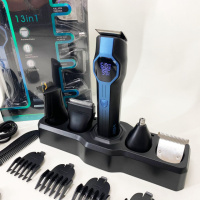 Набор для стрижки VGR V-173 BLUE 13 в 1