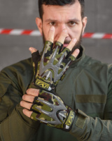 Перчатки тактичні короткі M-PACT Mechanix 2-2!+ДН5143