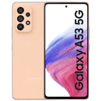 Смартфон Samsung Galaxy A53 5G 8/128GB Peach 2 SIM 6.5« Exynos 1280 NFC 64 Мп 4К 5000 mAh