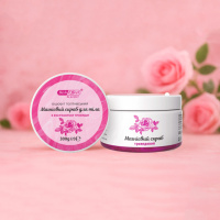 Магниевый скраб для тела с бишофитом и экстрактом розы BishEffect, 300 г — антицеллюлитный уход (ST)