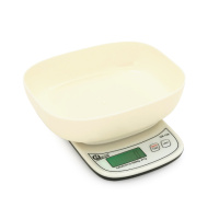 Весы точные кухонные с круглой чашкой YT-158A, 0,001-10 кг, питание 2 батарейки АА, Box