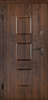 Двері вхідні квартира ПОРТА Горіх темний Б-262
