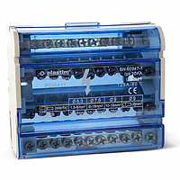 TENCE Крос модуль, розподільний блок, нульова шина в корпусі, монтаж на DIN рейку 4х11