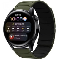 DM Ремінець Armor Magnetic Band 20 mm Універсальний Army Green/Black
