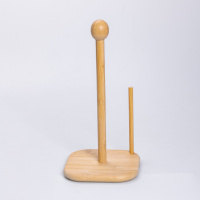 Держатель для бумажных полотенец 15.5×15.5×32 (см) подставка деревянная HB-40-10