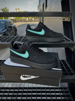 Кросівки Nike Air Force x Tiffany чорні