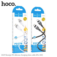Кабель Hoco X109 Silicone Type-C to Lightning PD27W