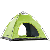 Палатка кемпинговая 2 на 2 метра автоматическая для рыбалки похода туристическая LU-019M Салатовый