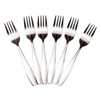 Набор десертных вилок 6 предметов 14 (см) Серебро HP-8-20