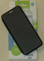 Чехол ColorWay Simple Book Samsung M34 M346 Black CW-CSBSGM346-BK
