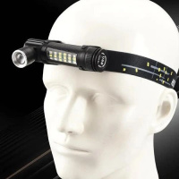 Ліхтар SY-2209-Р50+18SMD(RGB), Li-Ion акумулятор, індикація заряду, ЗП USB, zoom, Box