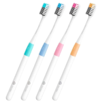 Набор зубных щеток Xiaomi Doctor B Bass Method Toothbrush (4 шт.)