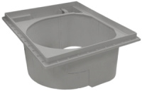 Регульована за висотою рамка X-Line для скімера Hayward X-Pro 600, світло-сіра