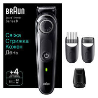 Триммер Braun Beard Trimmer BT3440 черный