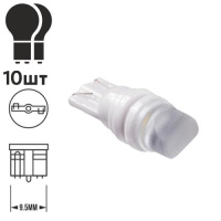 Лампа PULSO/габаритная/LED T10/W2.1x9.5d/W5W/1SMD/3D/CERAMIC/12v/0.5w/60lm White (LP-126023)