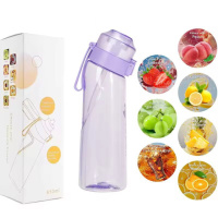Спортивная бутылка Air Up Bottle/up air 2 вкуса/картриджей в комплекте 650 мл Фиолетовый