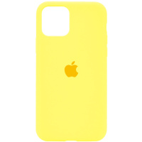 Чохол для iPhone 11 Silicone Case Full Protective (AA) (Жовтий / Yellow) - купити в SmartEra.ua