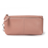 PODIUM Косметичка кожа A-00276 pink