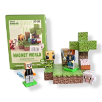 Магнітний конструктор Minecraft Magnet WORLD S001-1