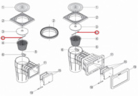 Ручка кошика скімера Kripsol RSKI0004.01R