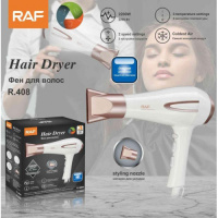 Фен для волосся RAF R408 білий