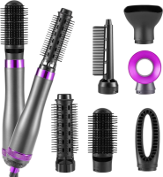 Стайлер для волосся 6 в 1 фен з іонізацією 800Вт